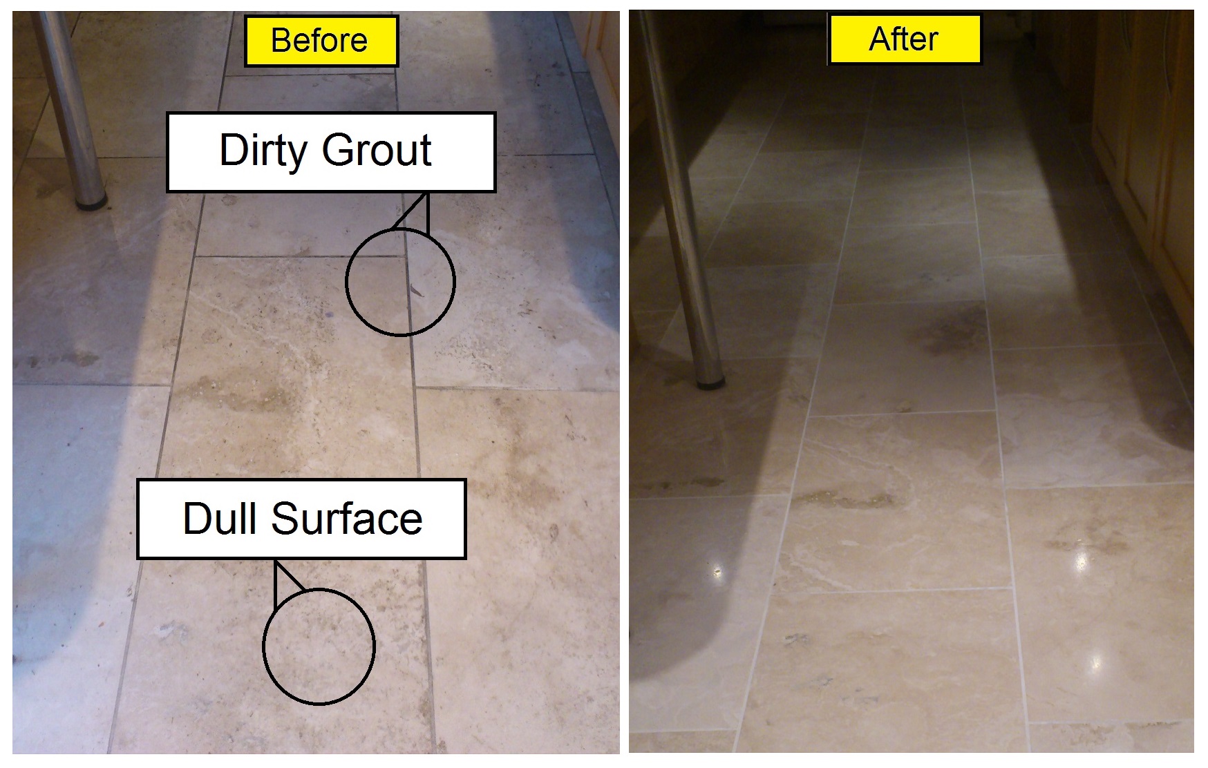 Travertine Floor Restoration In Sevenoaks Kent Bond Stone