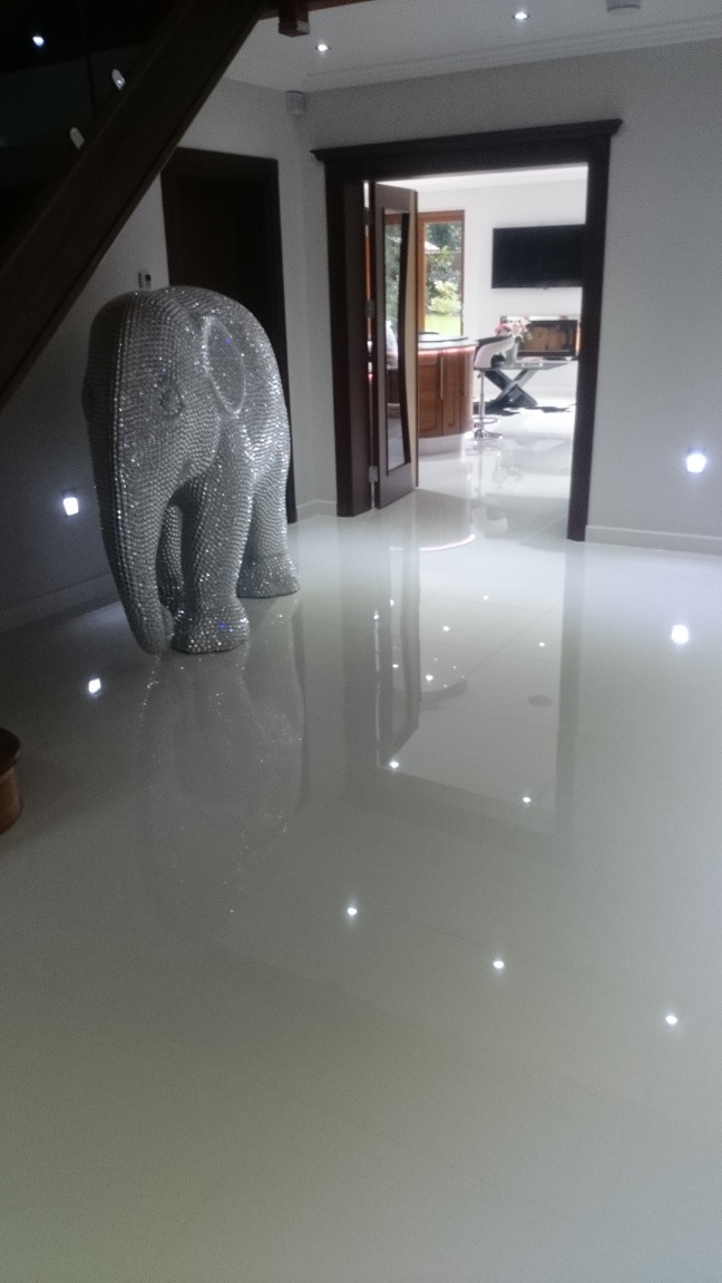 Porcelain Tiled Floor & Groute Cleaning, Keston Park, Kent