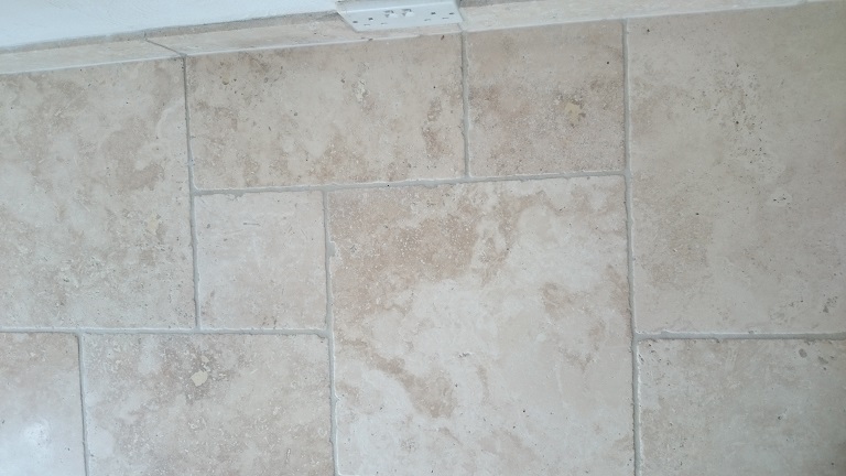 After Travertine Cleaning and Polishing Sevenoaks