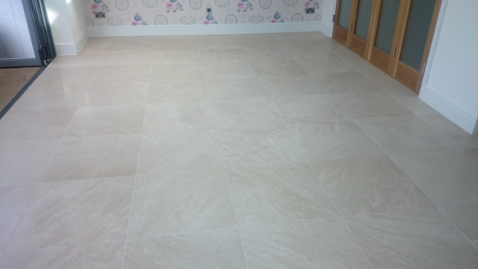 Limestone Floor Restoration After Pictures, Banstead, Surrey