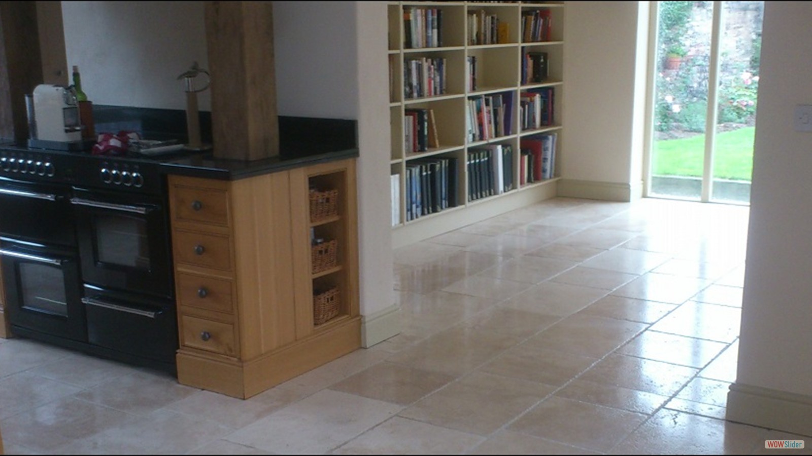 Travertine Floor Cleaning & Polishing